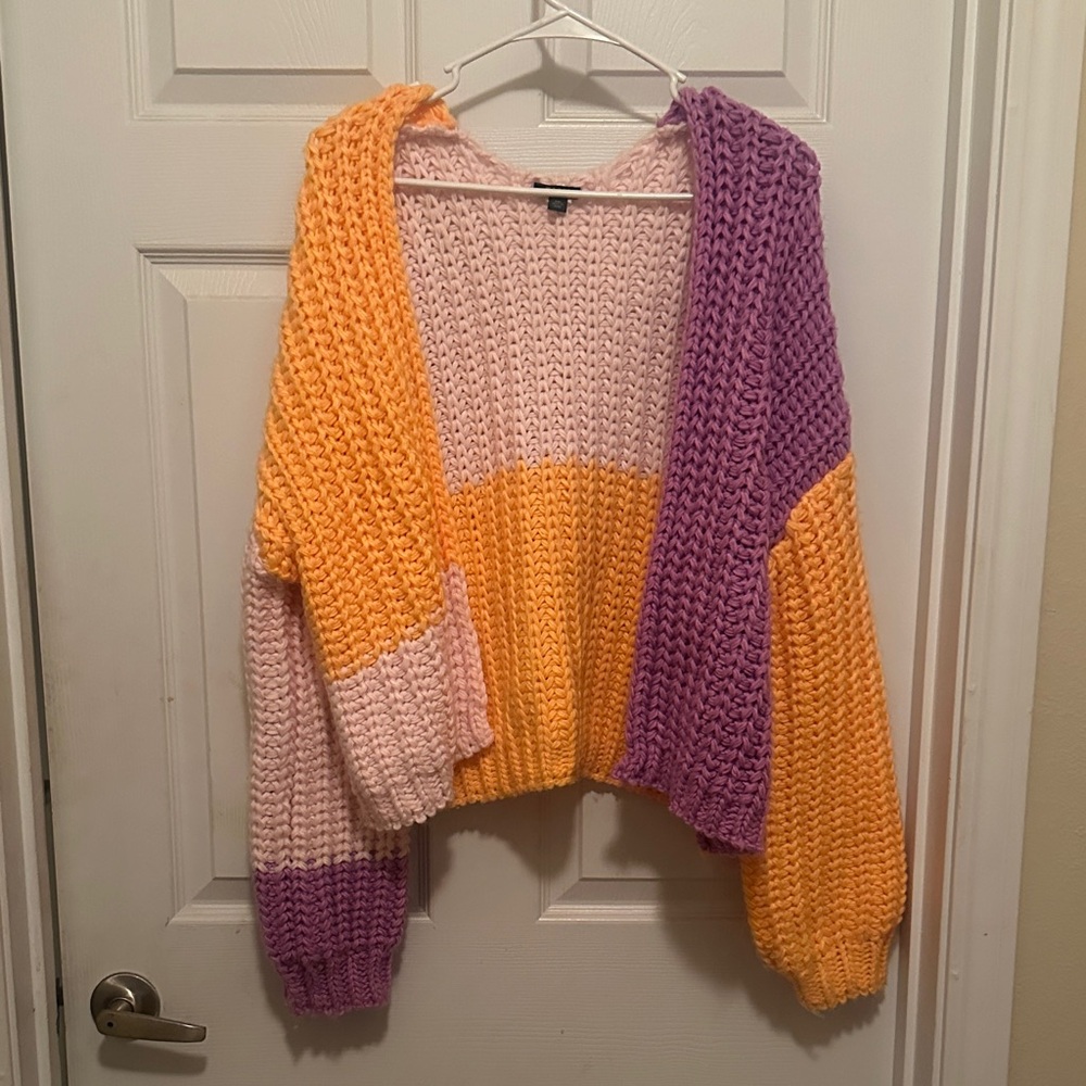 Wild Fable Multicolor Knit Cardigan